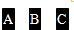 设表示三种不同的物体,现用天平称了两次,情况如图所示,那么“”,“”、“”这三种物体按质量从大到小的顺序排应为A.B.C.D.