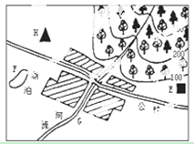 读“我国北方某城市规划图”,读图完成8~10题小题1:在图中的E、F、G、H中,适合布局钢铁厂的是A.E B.FC.GD.H小题2: 读“我国北方某城市规划图”,读图完成8~10题小题1:在图中的E、F、G、H中,适合布局钢铁厂的是A.E B.FC.GD.H小题2: