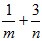 函数y=ax+3-2的图象恒过定点A,且点A在直线mx+ny+1=0上,则的最小值为
