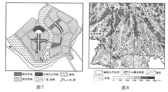 阅读图文材料并结合所学知识,完成下列要求。咖啡是世界主要饮品之一。世界某咖啡连锁企业的原料实行全球化采购,我国云南的小粒种咖啡也是其原料之一。小粒种咖 阅读图文材料并结合所学知识,完成下列要求。咖啡是世界主要饮品之一。世界某咖啡连锁企业的原料实行全球化采购,我国云南的小粒种咖啡也是其原料之一。小粒种咖