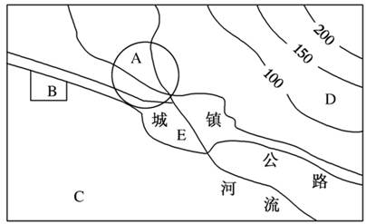 读“我国东部某城镇周围农业分布图”,完成小题。小题1:在A、B、C、D四处发展小麦、乳牛、水果、花卉生产,与字母顺序相对应的是( )A.水果、乳牛、小麦、花卉 读“我国东部某城镇周围农业分布图”,完成小题。小题1:在A、B、C、D四处发展小麦、乳牛、水果、花卉生产,与字母顺序相对应的是( )A.水果、乳牛、小麦、花卉