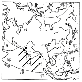 读亚洲略图,完成下列要求。A地位于____半岛,其气候类型主要是____气候,____是其最主要的气候特征。B所在的半岛主要为热带季 读亚洲略图,完成下列要求。A地位于____半岛,其气候类型主要是____气候,____是其最主要的气候特征。B所在的半岛主要为热带季