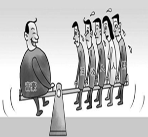 对漫画所能反映的内容,理解不正确的是A.要努力实现人民同时同步富裕B.必须坚持共同富裕的根本原则C.要保障人民共享改革开放成果D.要推动社会主义和谐社会建设 对漫画所能反映的内容,理解不正确的是A.要努力实现人民同时同步富裕B.必须坚持共同富裕的根本原则C.要保障人民共享改革开放成果D.要推动社会主义和谐社会建设