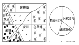 图为某地农业布局和农业产值构成图,读图完成问题。 该地农业生产特点是A.劳动投入多,科技含量低B.专业化程度高,商品率高C.生产规模小,机械化程度低D.生产灵活 图为某地农业布局和农业产值构成图,读图完成问题。 该地农业生产特点是A.劳动投入多,科技含量低B.专业化程度高,商品率高C.生产规模小,机械化程度低D.生产灵活