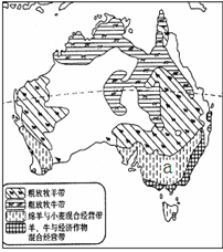 图为某地区农业生产类型分布图,读图回答下列各题。小题1:图中a处的农业地域类型是A.大牧场放牧业B.种植园农业C.混合农业D.商品谷物农业小题2:这种农业地域类 图为某地区农业生产类型分布图,读图回答下列各题。小题1:图中a处的农业地域类型是A.大牧场放牧业B.种植园农业C.混合农业D.商品谷物农业小题2:这种农业地域类