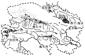 读我国某区域示意图,回答下列各题。小题1:该区域的农业生产主要分布在A.基塘B.绿洲C.坝子D.河谷小题2:影响该农业生产分布的主导因素是A.光热水资源丰富B. 读我国某区域示意图,回答下列各题。小题1:该区域的农业生产主要分布在A.基塘B.绿洲C.坝子D.河谷小题2:影响该农业生产分布的主导因素是A.光热水资源丰富B.