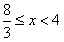 解不等式组:。 解不等式组:。