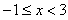 解不等式组 解不等式组