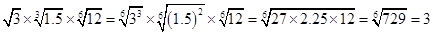 计算( )A.6 B.C.D.3 计算( )A.6 B.C.D.3