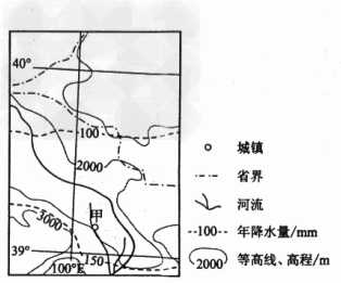 下图中甲地出产的小枣因核小肉厚、含糖量高而成为优质红枣品种,据此完成1~3题1. 甲地因地制宜种植该品种枣树,主要是因为其[ 下图中甲地出产的小枣因核小肉厚、含糖量高而成为优质红枣品种,据此完成1~3题1. 甲地因地制宜种植该品种枣树,主要是因为其[