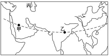 读图,回答问题。小题1:有关甲、乙两地的叙述,正确的是A.两地都以水稻种植业为主B.两地都是世界著名的产油区C.两地同属于亚洲的一个分区D.两地纬度相同,但气候 读图,回答问题。小题1:有关甲、乙两地的叙述,正确的是A.两地都以水稻种植业为主B.两地都是世界著名的产油区C.两地同属于亚洲的一个分区D.两地纬度相同,但气候