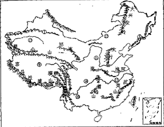 读我国地形图,完成下列问题:我国一、二阶梯的分界线是______.二、三阶梯的分界线是______.大兴安岭以东有我国最大的______平原. 魔方格