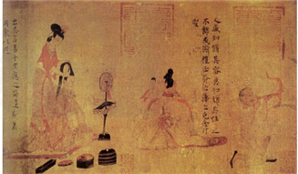 读图回答:这幅画的名称是什么?这幅画的作者是谁,生活在什么时期?通过这些作品可以看到作者的绘画特点是什么? 读图回答:这幅画的名称是什么?这幅画的作者是谁,生活在什么时期?通过这些作品可以看到作者的绘画特点是什么?