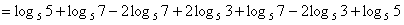 计算:log535-2log5+log57-log51.8;22+lg·lg5+。 计算:log535-2log5+log57-log51.8;22+lg·lg5+。