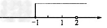 在数轴上画出下列解集。x≥-1且x≠2;x-2;x>-2且x>1;x<2且x≤0。 在数轴上画出下列解集。x≥-1且x≠2;x-2;x>-2且x>1;x<2且x≤0。