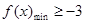 已知函数f(x)=x2+ax+1,f(x)在x∈[-3,1上恒有f(x)-3成立,求实数a 的取值范围. 已知函数f(x)=x2+ax+1,f(x)在x∈[-3,1上恒有f(x)-3成立,求实数a 的取值范围.
