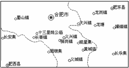 下图为合肥及周边地区居民点的分布图,读图回答下列问题图中城镇体系共包括级,其中级别最高、规模最大的城市是,级别较高、规模较大的城市有、 下图为合肥及周边地区居民点的分布图,读图回答下列问题图中城镇体系共包括级,其中级别最高、规模最大的城市是,级别较高、规模较大的城市有、