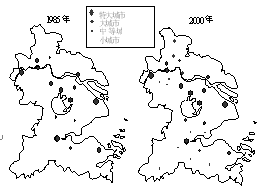 读图,回答问题。该地区城市分布密集,从自然地理区位分析,主要受、等因素的影响较大。从1985年到2000年,该区域城市发展的显著变 读图,回答问题。该地区城市分布密集,从自然地理区位分析,主要受、等因素的影响较大。从1985年到2000年,该区域城市发展的显著变