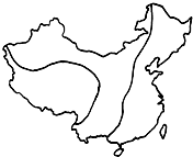 我国地势三级阶梯分布图,回答:说出我国地势第二级和第三级阶梯分界线的名称______;______;______;______.我国地势特点 魔方格