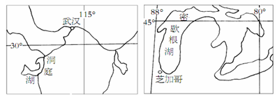 下图是甲、乙两幅区域图,回答下列小题。甲、乙两图所示区域的主要农业地域类型分别是A.混合农业、商品谷物农业 B.季风水田农业、大牧场放牧业C.季风水田农 下图是甲、乙两幅区域图,回答下列小题。甲、乙两图所示区域的主要农业地域类型分别是A.混合农业、商品谷物农业 B.季风水田农业、大牧场放牧业C.季风水田农
