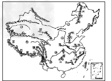 读下图,完成要求。我国地势特征 _____。第一、二阶梯的分界线是 __,第二、三阶的分界线是________。( 读下图,完成要求。我国地势特征 _____。第一、二阶梯的分界线是 __,第二、三阶的分界线是________。(