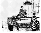 下图取自1884年的《点石斋画报》,它描绘了当时上海妇女打落袋的情景。观察右图,能全面描述画面的是①近代上海多新闻,中西文明汇申城 ②三寸金莲爱娱乐 下图取自1884年的《点石斋画报》,它描绘了当时上海妇女打落袋的情景。观察右图,能全面描述画面的是①近代上海多新闻,中西文明汇申城 ②三寸金莲爱娱乐