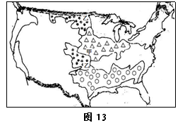 读美国农业专业化地带图,完成问题小题1:图中甲、乙两专业化地带的农业地域类型是A.商品谷物农业B.混合农业C.自给农业D.乳畜业小题2:图中农业布局反 读美国农业专业化地带图,完成问题小题1:图中甲、乙两专业化地带的农业地域类型是A.商品谷物农业B.混合农业C.自给农业D.乳畜业小题2:图中农业布局反