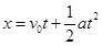 一质点在直线上运动,其位移表达式为x =" 10" t - t2 (m),则A.该物体做匀变速直线运动B.质点加速度大小为1m/s2C.质点加速度大小为2m/s 一质点在直线上运动,其位移表达式为x =" 10" t - t2 (m),则A.该物体做匀变速直线运动B.质点加速度大小为1m/s2C.质点加速度大小为2m/s