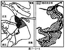 读《上海港位置示意图》(图7—3—4),回答下列问题。(1)上海港港区主要沿分布。(2)上海港的上述区位特点,为建港提供的有利条件是。(3)上海港以中国经济最发 读《上海港位置示意图》(图7—3—4),回答下列问题。(1)上海港港区主要沿分布。(2)上海港的上述区位特点,为建港提供的有利条件是。(3)上海港以中国经济最发