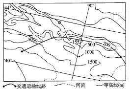 下图为某地区某种物流线路示意图。读图,回答18~20题:小题1:该物流的主要运输方式最有可能是 ( )A.铁路运输B.航空运输C.管道运输D.河流运输小题2:图 下图为某地区某种物流线路示意图。读图,回答18~20题:小题1:该物流的主要运输方式最有可能是 ( )A.铁路运输B.航空运输C.管道运输D.河流运输小题2:图