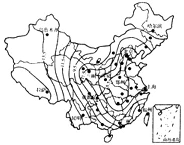 “最短时间距离”是指某铁路站点与其他铁路站点之间列车运行的最短时间之和,单位为百小时。一般可用来表示铁路交通通达性。右图示意中国铁路站点 “最短时间距离”是指某铁路站点与其他铁路站点之间列车运行的最短时间之和,单位为百小时。一般可用来表示铁路交通通达性。右图示意中国铁路站点