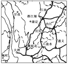 下图东西部交通线路密度存在很大差异,其主要影响因素是A.河流B.气候C.资源D.地形 下图东西部交通线路密度存在很大差异,其主要影响因素是A.河流B.气候C.资源D.地形
