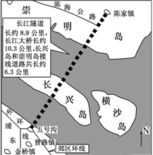 阅读以下材料,回答问题材料一:2009年10月31日,世界上规模最大的隧桥结合工程——上海长江隧桥正式建成通车。该工程的建成将改善上海市交通系统结构和布局,加速 阅读以下材料,回答问题材料一:2009年10月31日,世界上规模最大的隧桥结合工程——上海长江隧桥正式建成通车。该工程的建成将改善上海市交通系统结构和布局,加速