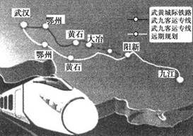 武九客运铁路专线项目规划全长198千米,在2013年全线建成。读图,回答小题。小题1:下列关于武九客运专线的叙述,正确的是 ( )。①武九客运专线的修建有利于 武九客运铁路专线项目规划全长198千米,在2013年全线建成。读图,回答小题。小题1:下列关于武九客运专线的叙述,正确的是 ( )。①武九客运专线的修建有利于