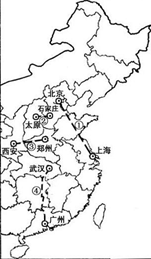 下图为我国已建成的高速客运铁路分布示意图,读图回答1~3题。小题1:假如图中四条高速铁路按同等级别建设,则平均每千米工程量最小、造价最低的是A.①B.②C.③D 下图为我国已建成的高速客运铁路分布示意图,读图回答1~3题。小题1:假如图中四条高速铁路按同等级别建设,则平均每千米工程量最小、造价最低的是A.①B.②C.③D
