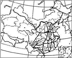 读“我国铁路干线分布图”,回答下列问题。 写出图中数字代码代表的铁路线名称:①__________________,②__________________ 读“我国铁路干线分布图”,回答下列问题。 写出图中数字代码代表的铁路线名称:①__________________,②__________________