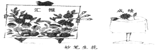 漫画《妙笔生花》主要告诫我们A.世界观对人们的行为具有促进作用B.坚持一切从实际出发,实事求是C.要用发展的眼光看问题,树立创新意识D.实践是认识的来源和根 漫画《妙笔生花》主要告诫我们A.世界观对人们的行为具有促进作用B.坚持一切从实际出发,实事求是C.要用发展的眼光看问题,树立创新意识D.实践是认识的来源和根