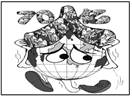 2011年10月31日为“世界70亿人口日”。下面漫画反映的信息①意味着人口猛增会给全球资源环境造成巨大负担②意味着人口猛增会为世界经济发展提供丰富人力资源 2011年10月31日为“世界70亿人口日”。下面漫画反映的信息①意味着人口猛增会给全球资源环境造成巨大负担②意味着人口猛增会为世界经济发展提供丰富人力资源