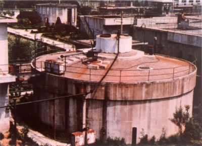 什么是污泥消化? 污泥消化设施——固定盖污泥消化池