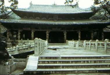 什么是晋祠圣母殿? 太原晋祠圣母殿,北宋天圣年间建