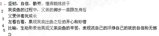 父爱的脚步一直跟在身后马国福① 16岁那年,六月初五晚上父亲把从牧区的布哈河里打来的干板鱼油炸后让我第二天带到集市上去卖,卖鱼所得供我交下学期学费。②那天天气很 父爱的脚步一直跟在身后马国福① 16岁那年,六月初五晚上父亲把从牧区的布哈河里打来的干板鱼油炸后让我第二天带到集市上去卖,卖鱼所得供我交下学期学费。②那天天气很