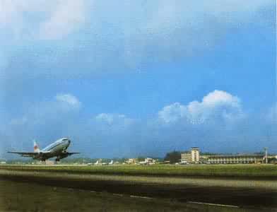 什么是航空港? 广州白云机场远眺