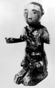 战国木俑是什么? 信阳楚墓跪俑