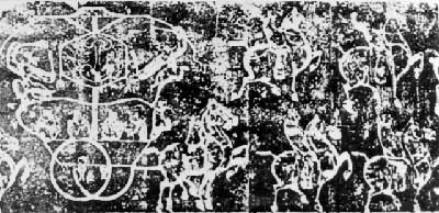 孝堂山画像石是什么? 画像石:四马盖车