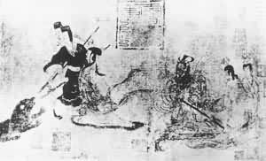 顾恺之女史箴图卷是什么? 《女史箴图》局部