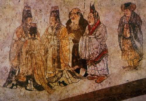 唐是什么? 礼宾图壁画