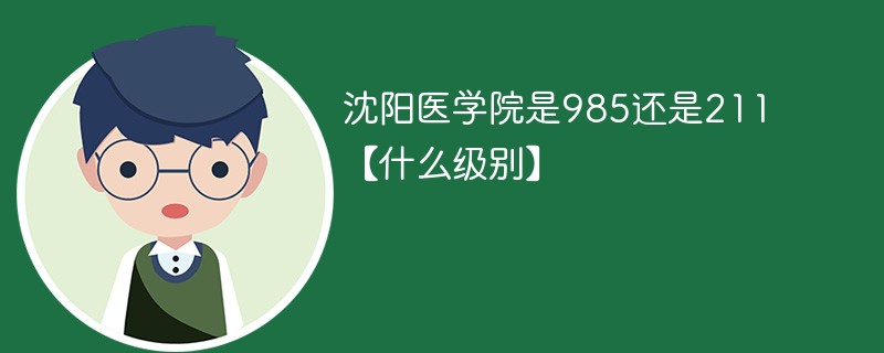 沈阳医学院是985还是211【什么级别】 沈阳医学院是985还是211【什么级别】