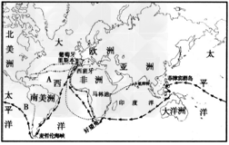 阅读下列图片: 图中A、B分别反映了哪两次航海活动? 这两次航海活动对美洲产生了什么影响? 阅读下列图片: 图中A、B分别反映了哪两次航海活动? 这两次航海活动对美洲产生了什么影响?