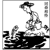 下图漫画《同命相怜》反映了在我国当前的经济社会发展中所存在的①分配问题②资源问题③教育问题④环境问题A.①②B.②③C.②④D.③④ 下图漫画《同命相怜》反映了在我国当前的经济社会发展中所存在的①分配问题②资源问题③教育问题④环境问题A.①②B.②③C.②④D.③④