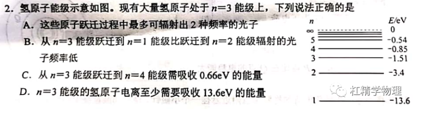 2020北京高考物理试题答案和详解 2020北京高考物理试题答案和详解